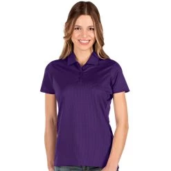 Antigua Women's Balance Polo 17 Antigua Women's Balance Polo -Golf Club antigua womens balance polo dark purple 01 09080.1676581426