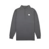 Charcoal Quarterzip -Golf Club bad birdie charcoal quarterzip charcoal 01 18732.1678297381