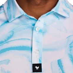 Swirl Polo -Golf Club bad birdie swirl polo swirl 04 84063.1658251079