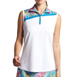 Women's Adele Sublimated Sleeveless Polo