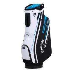 Callaway Chev 14 Cart Bag - 2023 -Golf Club callaway chev 14 cart bag 2023 white black cyan blue 01 69067.1676650509