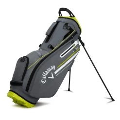 Callaway Chev Stand Bag - 2023 -Golf Club callaway chev stand bag 2023 charcoal floral yellow 01 98890.1676648799