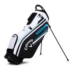 Callaway Chev Stand Bag - 2023 -Golf Club callaway chev stand bag 2023 white black cyan blue 01 96052.1676648799