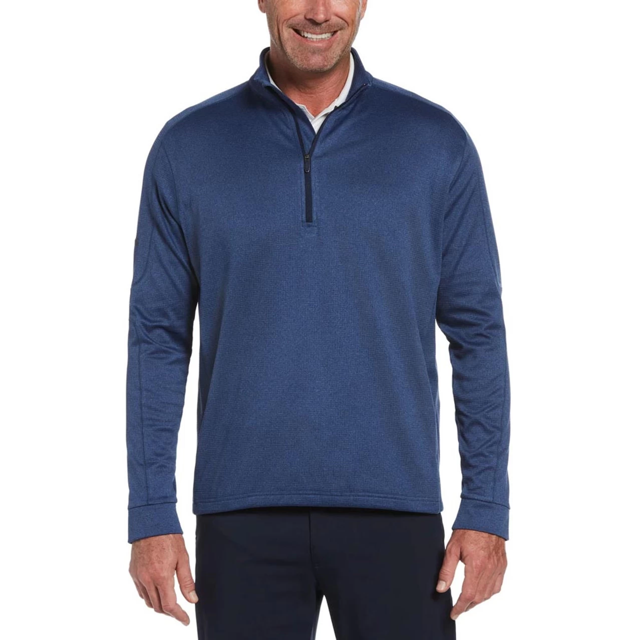 Callaway Midweight Waffle Knit Fleece 1/4 Zip 9 Callaway Midweight Waffle Knit Fleece 1/4 Zip - Image 7