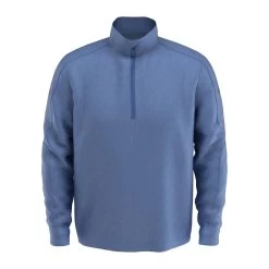 Callaway Midweight Waffle Knit Fleece 1/4 Zip 23 Callaway Midweight Waffle Knit Fleece 1/4 Zip -Golf Club callaway midweight waffle knit fleece 1 4 zip light moody blue heather 01 84813.1659042872