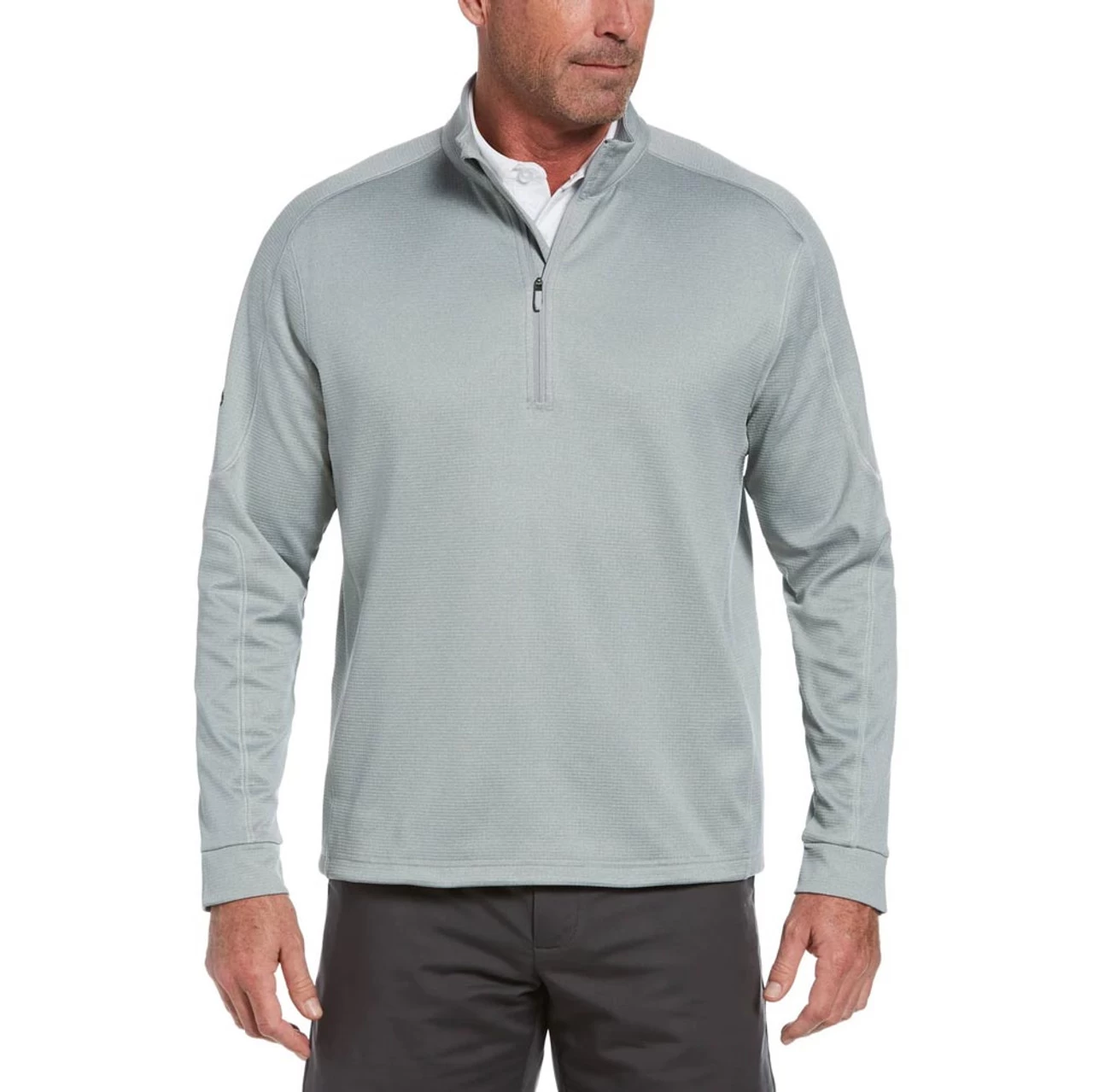 Callaway Midweight Waffle Knit Fleece 1/4 Zip 3 Callaway Midweight Waffle Knit Fleece 1/4 Zip