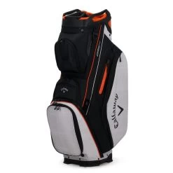 Callaway ORG 14 Cart Bag - 2023 -Golf Club callaway org 14 cart bag 2023 black crm plaid orange 01 63044.1676645583
