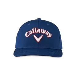 Callaway Riviera Fitted Hat -Golf Club callaway riviera fitted hat navy red 05 81075.1642694565