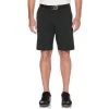 Callaway Stretch Solid Shorts With Active Waistband -Golf Club callaway stretch solid short with active waistband caviar 01 71578.1667574553