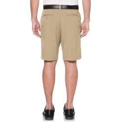 Callaway Stretch Solid Shorts With Active Waistband -Golf Club callaway stretch solid short with active waistband chinchilla 02 93715.1667574553