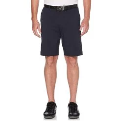Callaway Stretch Solid Shorts With Active Waistband -Golf Club callaway stretch solid short with active waistband night sky 01 23357.1667574553