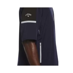 Callaway Swing Tech Blocked 1/4 Zip Windbreaker -Golf Club callaway swing tech blocked 1 4 zip windbreaker peacoat 03 45030.1644508098