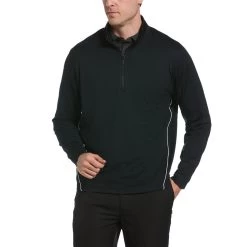 Callaway Swing Tech Premium Yarn 1/4 Zip -Golf Club callaway swing tech premium yarn 1 4 zip caviar 01 67723.1654710779