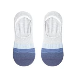 Scrambled No Show Sock -Golf Club cuater scrambled no show sock heather sleet 03 14487.1633023013