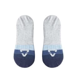 Scrambled No Show Sock -Golf Club cuater scrambled no show sock heather sleet 04 58432.1633023013