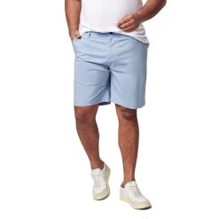 Movement Chino Shorts - 9 Inch -Golf Club faherty movement chino shorts 9 inch blue drift 01 05767.1676592650