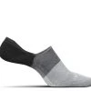 Feetures Everyday No Show Colorblock Sock -Golf Club feetures everyday no show colorblock sock charcoal 01 58993.1633023308