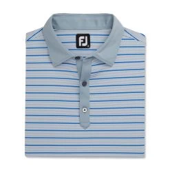 FootJoy Accented Stripe Lisle Self Collar Polo 17 FootJoy Accented Stripe Lisle Self Collar Polo -Golf Club footjoy accented stripe lisle self collar polo dove grey white royal 04 56081.1673901085