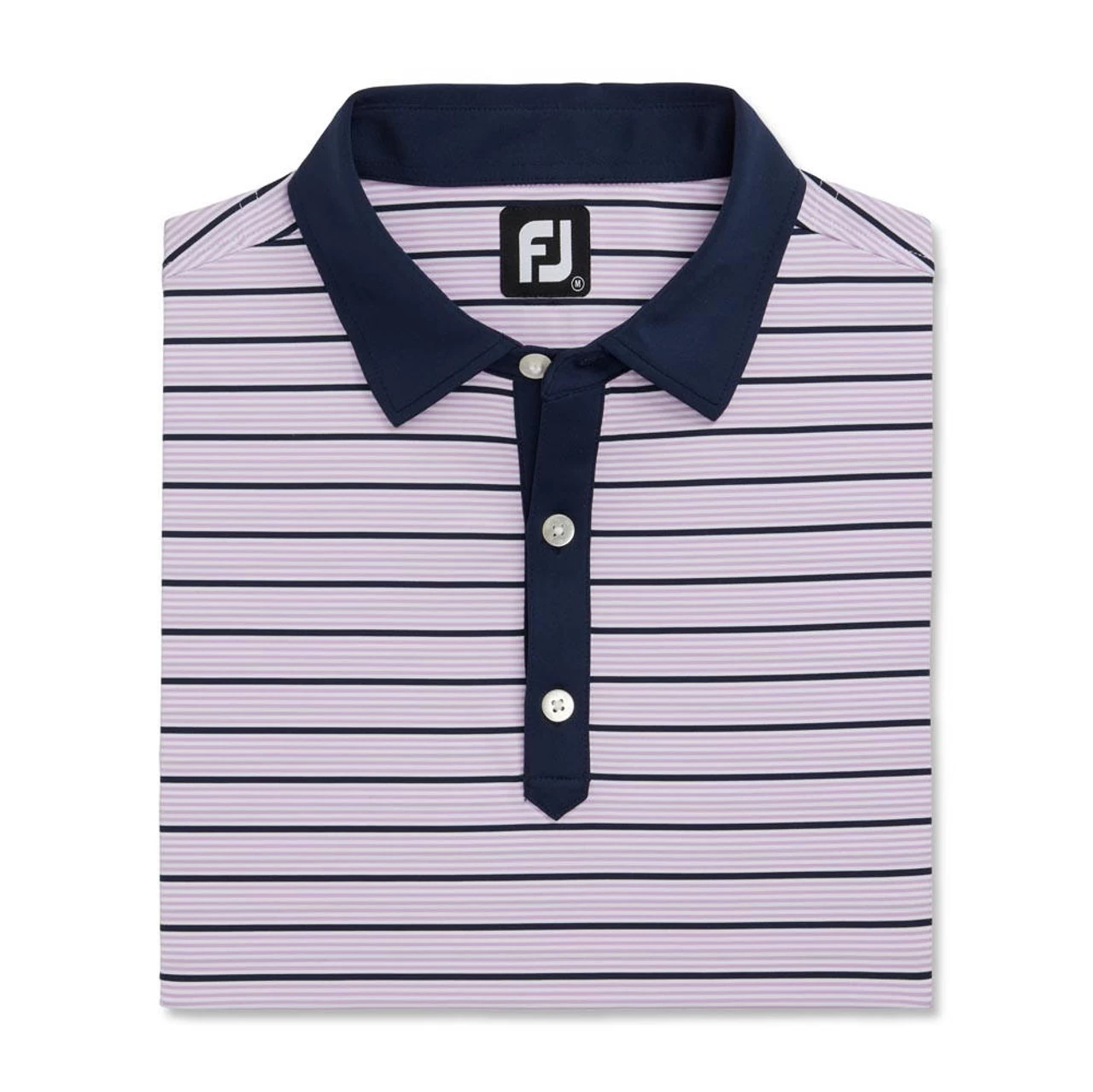 FootJoy Accented Stripe Lisle Self Collar Polo 10 FootJoy Accented Stripe Lisle Self Collar Polo - Image 8