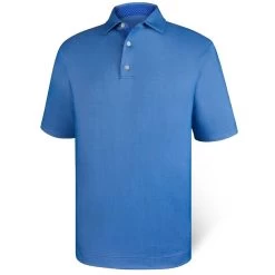 FootJoy Birdseye Jacquard Dot Geo Trim Polo - Self Collar - Previous Season Style
