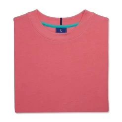 FootJoy Crewneck Pullover 17 FootJoy Crewneck Pullover -Golf Club footjoy crewneck pullover watermelon 04 76197.1673901410