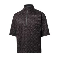 FootJoy FJ Hydrolite Short Sleeve Rain Shirt -Golf Club footjoy fj hydrolite short sleeve rain shirt black marble print 01 16896.1676494361