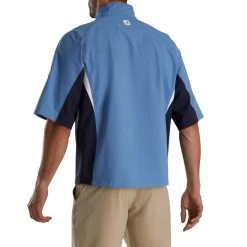 FootJoy FJ Hydrolite Short Sleeve Rain Shirt -Golf Club footjoy fj hydrolite short sleeve rain shirt indigo navy 03 70805.1676494357