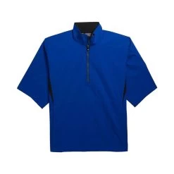 FootJoy FJ Hydrolite Short Sleeve Rain Shirt -Golf Club footjoy fj hydrolite short sleeve rain shirt royal black 01 53141.1676494362