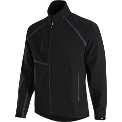 FootJoy HydroTour Rain Jacket -Golf Club footjoy hydrotour rain jacket black charcoal 01 72499.1646061158