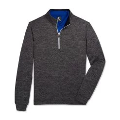 FootJoy Jacquard Texture Midlayer -Golf Club footjoy jacquard texture midlayer black 04 88910.1673907374