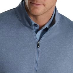 FootJoy Jacquard Texture Midlayer -Golf Club footjoy jacquard texture midlayer bluestone 03 03284.1673901364
