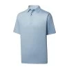 FootJoy Lisle ZigZag Print Self Collar Polo 2 FootJoy Lisle ZigZag Print Self Collar Polo -Golf Club footjoy lisle zigzag print self collar polo dove grey white 01 28144.1651501370