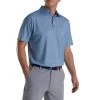 FootJoy Mini Floral Print Lisle Self Collar Polo 1 FootJoy Mini Floral Print Lisle Self Collar Polo -Golf Club footjoy mini floral print lisle self collar polo denim dusty purple azure 01 74250.1673904653