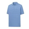 FootJoy Pique Mixed Stripe Self Collar Polo 2 FootJoy Pique Mixed Stripe Self Collar Polo -Golf Club footjoy pique mixed stripe self collar polo lagoon white 01 17570.1632336474