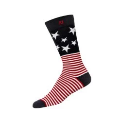 FootJoy ProDry Patriotic Crew Sock -Golf Club footjoy prodry patriotic crew sock stars stripes 01 92967.1633024914