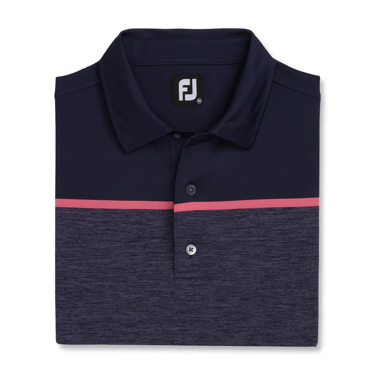 FootJoy Spacedye Block Lisle Self Collar Polo 6 FootJoy Spacedye Block Lisle Self Collar Polo - Image 4