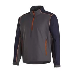 FootJoy Sport Windshirt 23 FootJoy Sport Windshirt -Golf Club footjoy sport windshirt charcoal navy orange 01 08186.1646236671
