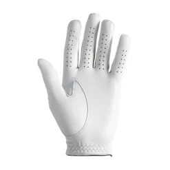 FootJoy Men's StaSof Glove - White - Prior Generation -Golf Club footjoy stasof glove white 04 82608.1634240663