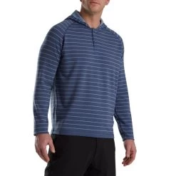 FootJoy Striped Hoodie -Golf Club footjoy striped hoodie bluestone denim 01 84858.1673900403