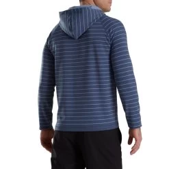 FootJoy Striped Hoodie -Golf Club footjoy striped hoodie bluestone denim 02 19190.1673902576