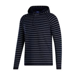 FootJoy Striped Hoodie -Golf Club footjoy striped hoodie navy white 04 57303.1673902016