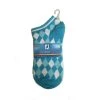 FootJoy Women's ComfortSof Low Cut Argyle Print Fashion Sock -Golf Club footjoy womens comfortsof low cut argyle print fashion sock light blue 01 65112.1673899466