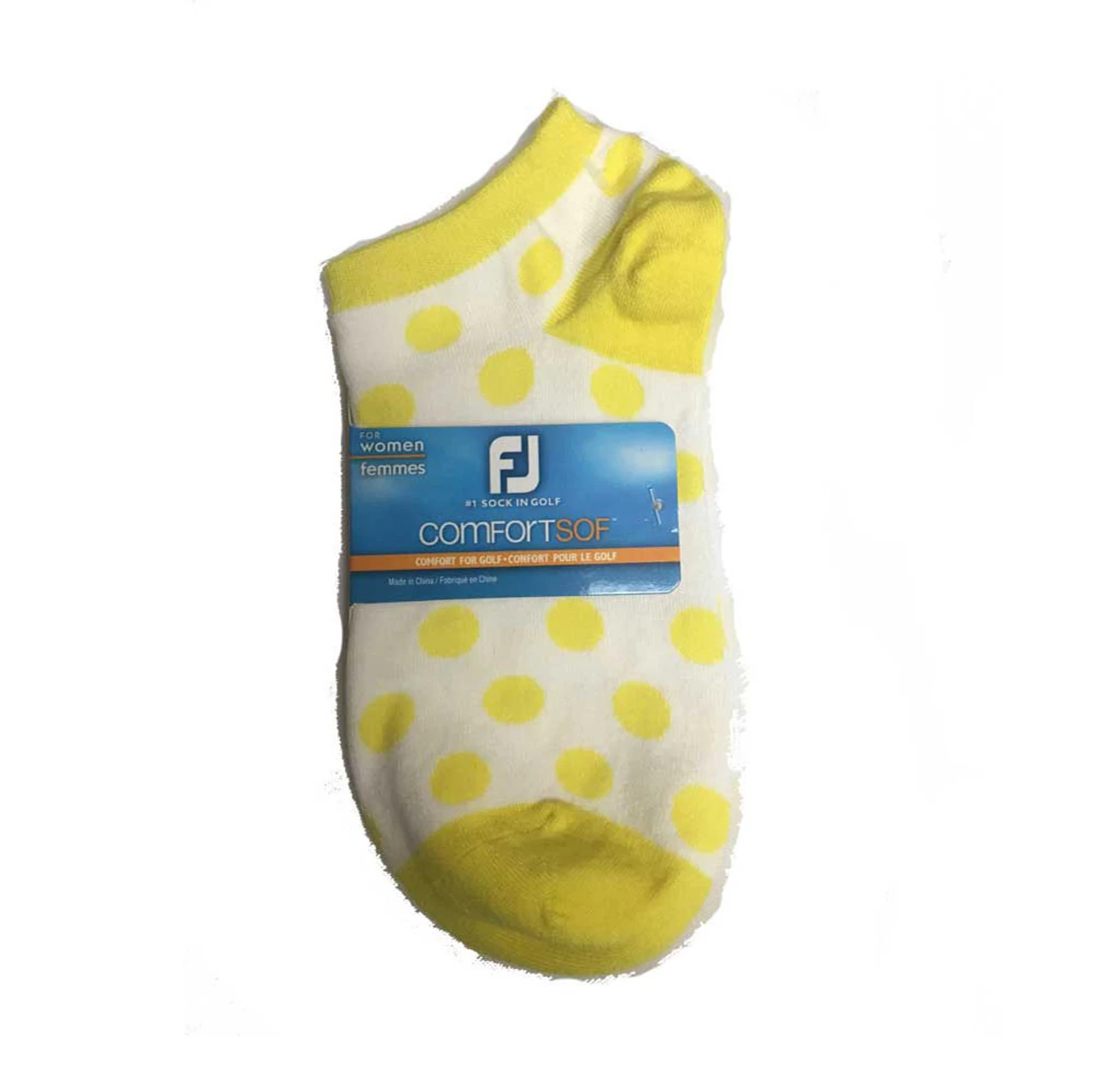 FootJoy Women's ComfortSof Low Cut Polka Dot Print Fashion Sock 8 FootJoy Women's ComfortSof Low Cut Polka Dot Print Fashion Sock - Image 6