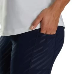 FootJoy Women's Embossed Legging -Golf Club footjoy womens embossed legging navy 03 19430.1678206780