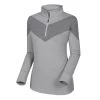 FootJoy Women's Engineered Jersey Half-Zip 2 FootJoy Women's Engineered Jersey Half-Zip -Golf Club footjoy womens engineered jersey half zip heather grey 01 17278.1633109602