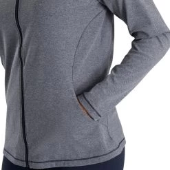 FootJoy Women's Full-Zip Hoodie -Golf Club footjoy womens full zip hoodie navy heather 04 21932.1676597314
