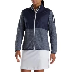 FootJoy Women's Full-Zip Space Dye Mid-Layer 20 FootJoy Women's Full-Zip Space Dye Mid-Layer -Golf Club footjoy womens full zip space dye mid layer navy 02 46049.1676588290