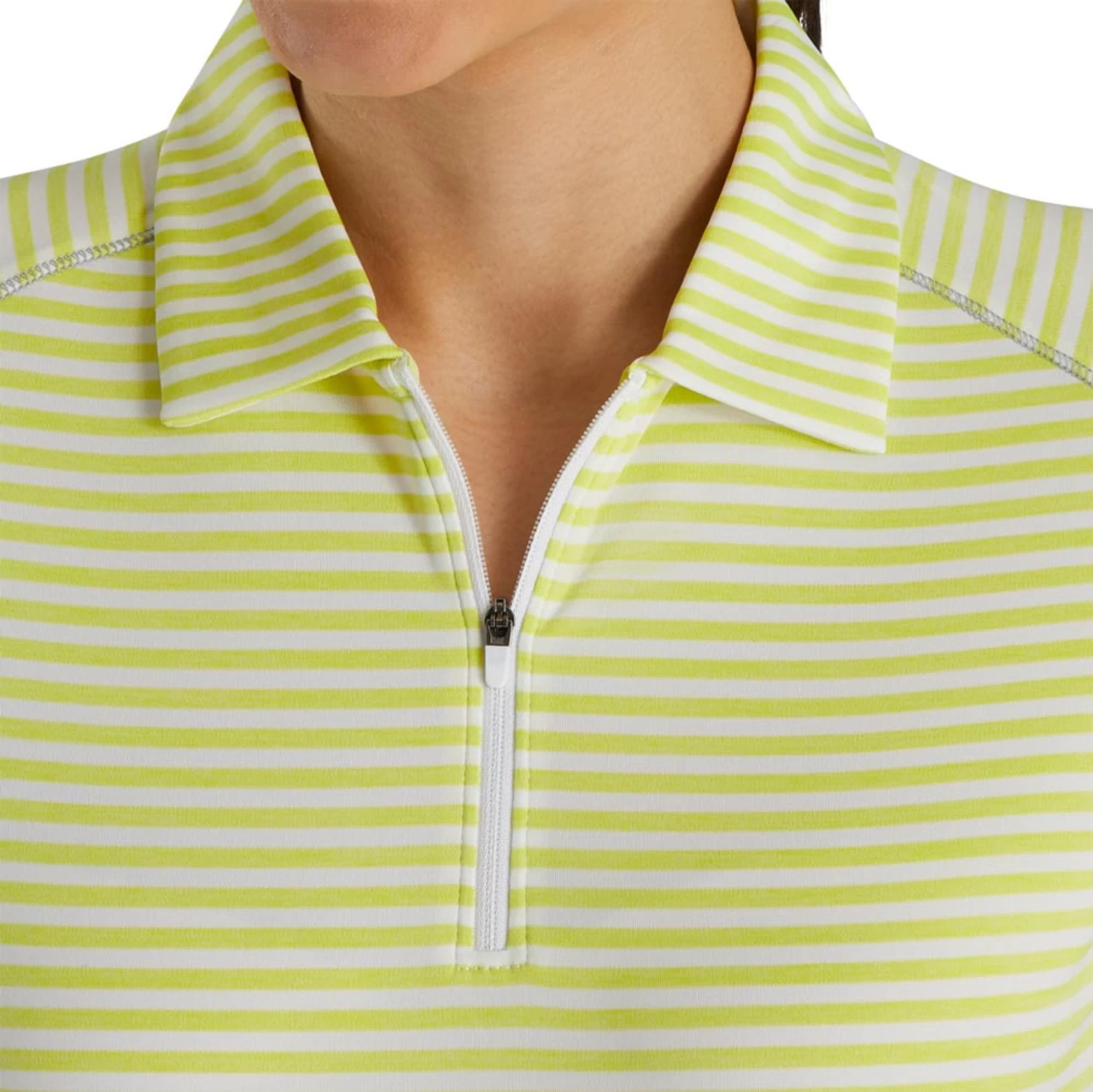 FootJoy Women's Heather Stripe Polo 16 FootJoy Women's Heather Stripe Polo - Image 14