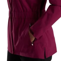 FootJoy Women's HydroLite Rain Jacket -Golf Club footjoy womens hydrolite rain jacket fig 04 59819.1673901396