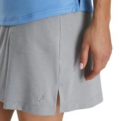 FootJoy Women's Knit Skort -Golf Club footjoy womens knit skort heather grey 04 20759.1673905006
